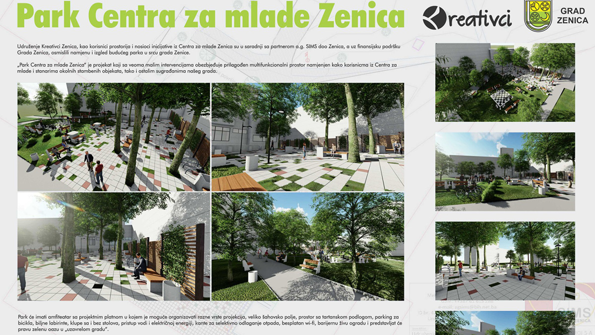 Park Centra Za Mlade Zenica