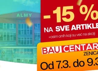 Proljetna rasprodaja u Bau centru Almy u Zenici Proljetna Rasprodaja
