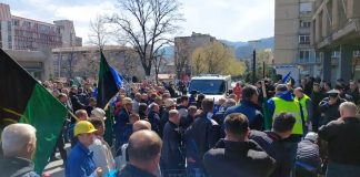 Protest rudara u Zenici
