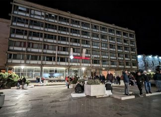 Protest rudara u Zenici (Foto: Zenit.ba)