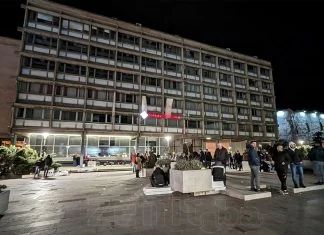 Protest rudara u Zenici (Foto: Zenit.ba)