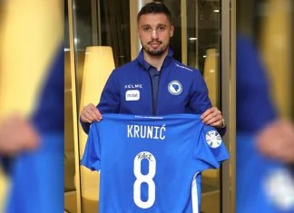 Dres Krunića sa sinoćnje utakmice prodaje se na humanitarnoj aukciji Rade Krunic Dres Na Aukciji