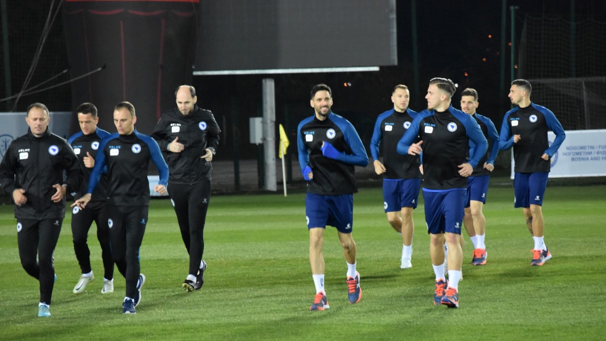 Trening Reprezentacije BiH