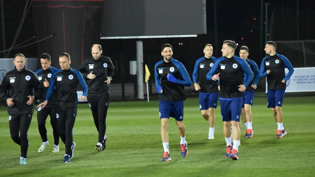 Trening Reprezentacije BiH