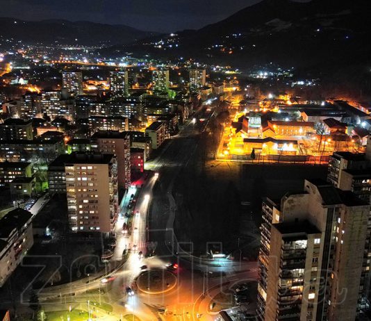 Zenica GGM Noću Bez Svjetla