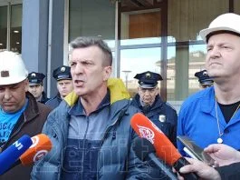 Predsjednik Sindikata Rudara Sinan Husić