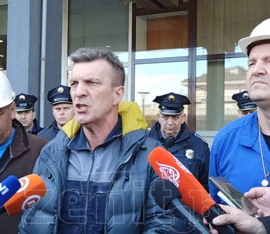 Predsjednik Sindikata Rudara Sinan Husić