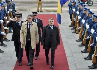 Bećirović: Dodik javno priznao da postoji zločinački projekt velike Srbije Becirovic I Komsic Clanovi Predsjedništva BiH