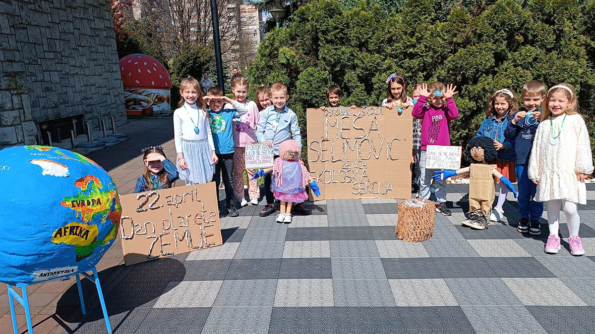 OS Mesa Selimovic Zenica Obiljezavanje Dana Planete Zemlje