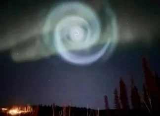 Ponovo se na nebu ukazala plava spirala nalik na galaksiju Plava Spirala