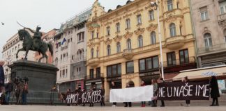 Protest U Zagrebu