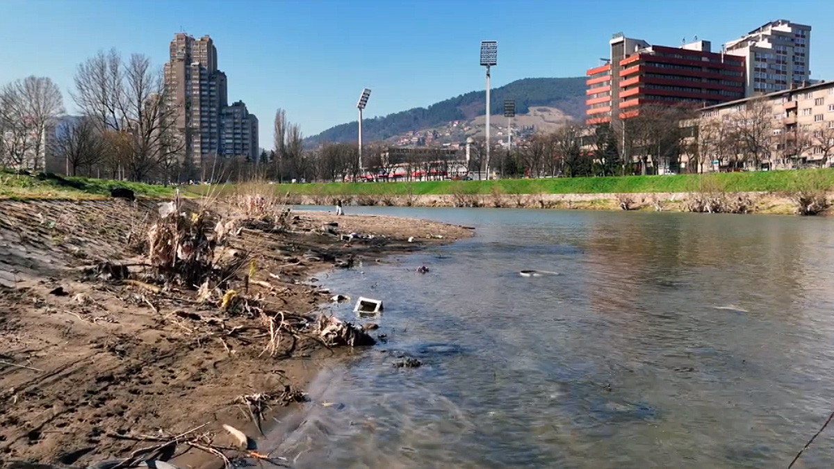 Rijeka Bosna u Zenici