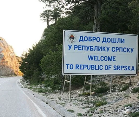 Tabla Dobro Dosli Republika Srpska Rs