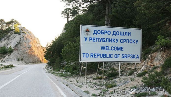 Tabla Dobro Dosli Republika Srpska Rs