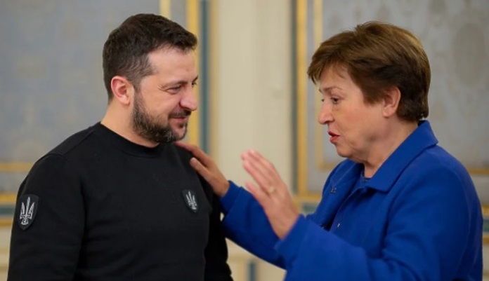 Zelensk I Kristalina Georgieva