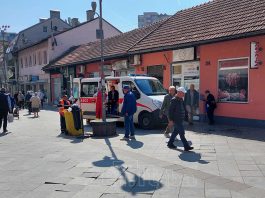 Povrijedjen Muskarac Titova Ulica U Zenici