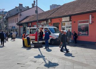 Povrijedjen Muskarac Titova Ulica U Zenici
