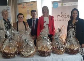 Osam korisnika JU “Dom porodica” i Udruženja “Dlan” Zenica završilo obuku za pekara, kuhara i poslastičara Projekat Pekara Za Bolje Sutra