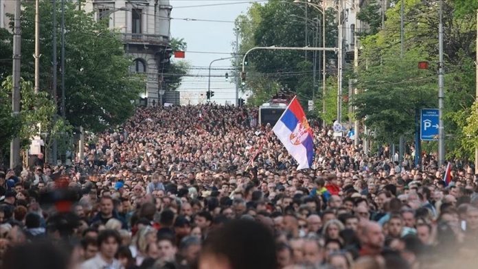 Protesti U Beogradu