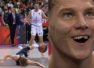 Košarkaš Barcelone ostao bez zuba na utakmici protiv Real Madrida (VIDEO) Rokas Jokubaitis