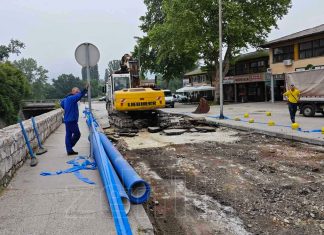 Sanacija Vodovodne Cijevi U Ulici Jevrejska