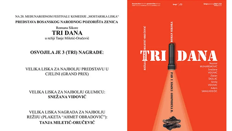 Tri Dana Predstava Foto