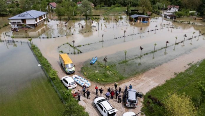 Bihac Poplave Panorama