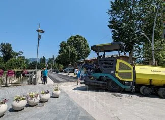 Nakon rekonstrukcije cjevovoda u Jevrejskoj ulici u Zenici danas izvršeno i asfaltiranje Asfaltiranje