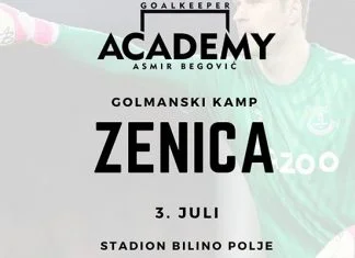 U Zenici početkom jula jednodnevni golmanski kamp “Asmir Begović” Academy Golmanski Kamp U Zenici