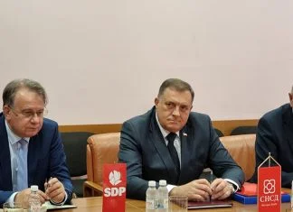 Nakon sastanka Čovića, Nikšića i Dodika: Formirali smo tim za izmjene izbornog zakona (VIDEO) Niksic I Dodik