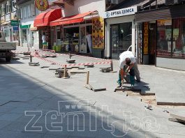 Sanacija Granitnih Ploča U Centru Zenice