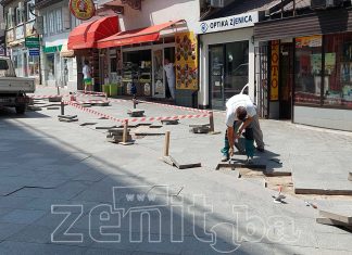 Sanacija Granitnih Ploča U Centru Zenice