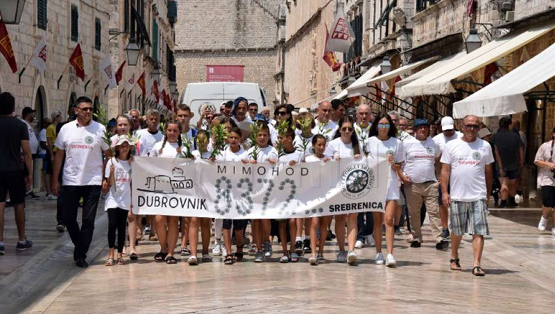 Dubrovnik Mimohod Srebrenica Hina