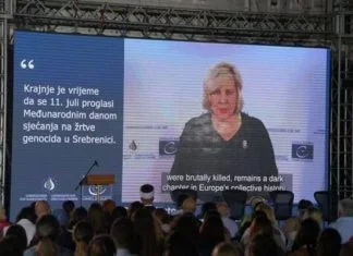 Dunja Mijatović: Vrijeme je da se 11. juli prizna kao Međunarodni dan sjećanja na žrtve genocida Dunja Mijatović