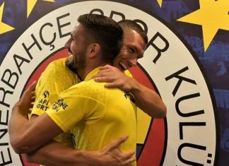 Džeko srdačno dočekao Tadića u Fenerbahčeu, skupa su odradili prvi zajednički trening Džeko I Tadić