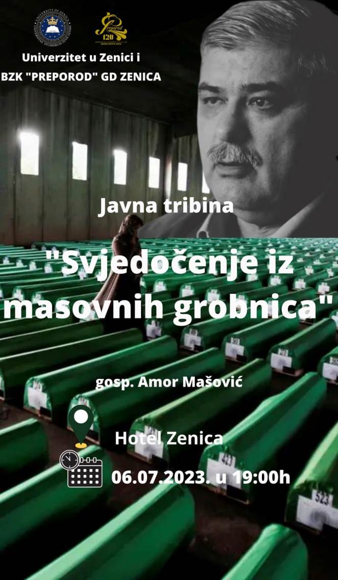 Javna Tribina Svjedocenje Iz Masovnih Grobnica Hotel Zenica