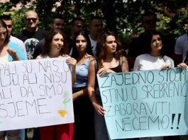 Protesti Studenata UNSA N1