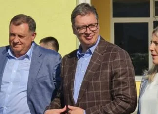 Vučić danas u Banjaluci sa Dodikom i Cvijanović Dodik, Vučić I Cvijanović