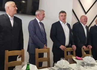 Milanović u Širokom Brijegu odlikovao Poskok bojnu HVO-a Milanovic Siroki Brijeg Poskok Bojna