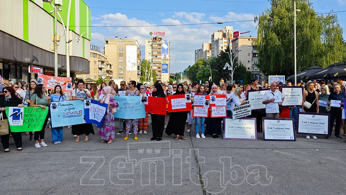 Mirni Protest Zenica August 2023