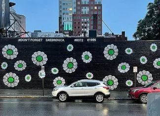 Mural Cvijet Srebrenice