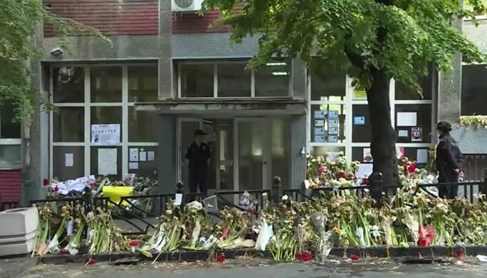 Vladislav Ribnikar Cvijeće Počast žrtvama Masakra