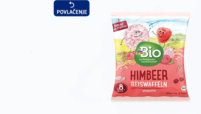 Dm Rižini Krekeri Povlačenje