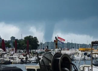 Nevrijeme Rovinj Hrvatska Pijavica
