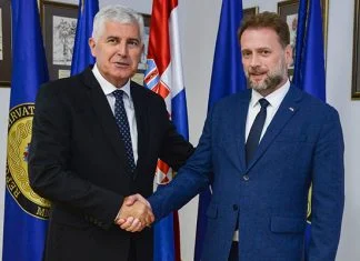 Čović sa Banožićem: Članstvo BiH u EU i NATO savezu ključno za očuvanje mira i stabilnosti Covic Banožiž