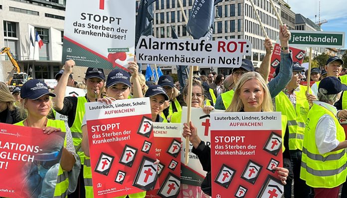 Njemacka Zdravstveni Radnici Protest AA