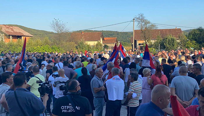 Protest RS Granica Postoji 2