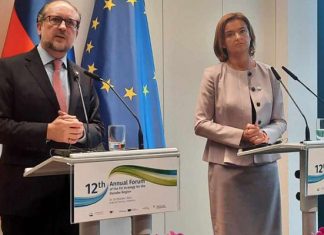 Alexandar Schallenberg Tanja Fajon Fena