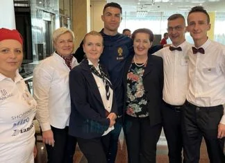Dobili uspomenu za pamćenje, Ronaldo obradovao osoblje hotela u Zenici Kristijano Ronaldo U Hotelu Zenica