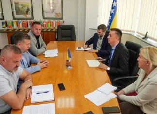 Ministar Lakić razgovarao s predstavnicima sindikata metalskog sektora ZDK i FBiH Lakic Mital Metalci